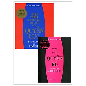 Combo 48 Nguyên Tắc Chủ Chốt Của Quyền Lực - Nghệ Thuật Quyến Rũ - Tái Bản (Bộ 2 Cuốn)