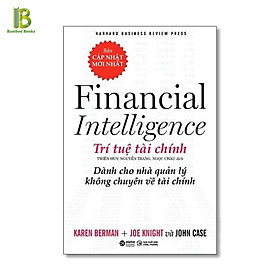 Sách - HBR Financial Intelligence – Trí Tuệ Tài Chính Dành Cho Nhà Quản Lý Không Chuyên Về Tài Chính (Tặng Kèm Bookmark Bamboo Books)