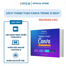 Hình ảnh Sách Thành thạo Canva trong 21 ngày - Richdad Loc