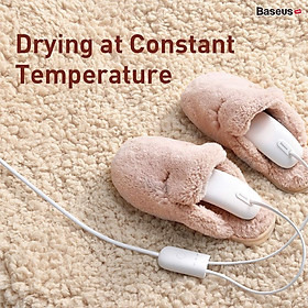 Máy làm ấm, sấy khô giày dép Baseus Foot Quick Heat Sterilization Shoe Dryer hàng nhập khẩu