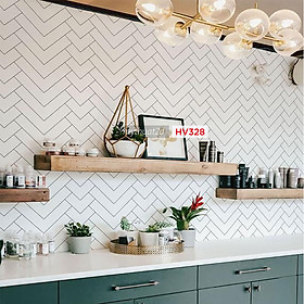 Mua Decal gạch bông trang trí dán bếp  dán tường - mã HV328