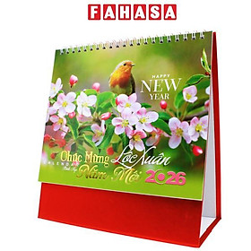 Lịch Để Bàn Chữ A - Lộc Xuân - NST 69