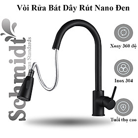 Mua Vòi Nước Rửa Chén Bát Schmidt Vòi Rửa Bát Nóng Lạnh Đen Với Thiết Kế Kiểu Dáng Hiện Đại Sẽ Làm Cho Căn Nhà Của Bạn Trở Nên Sang Trọng Hơn – Hàng Chính Hãng