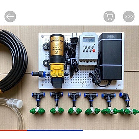 Mua bộ phun tưới lan cây cảnh máy sinleader và hẹn giờ