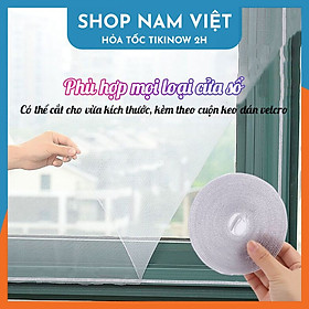 Hình ảnh Lưới Chống Muỗi Vải Mỏng, Rèm Chống Côn Trùng Tự Lắp