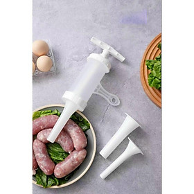 Mua COMBO Bộ ống nhồi xúc xích + vỏ bọc xúc xích collagen  máy nhồi xúc xích  lạp xưởng