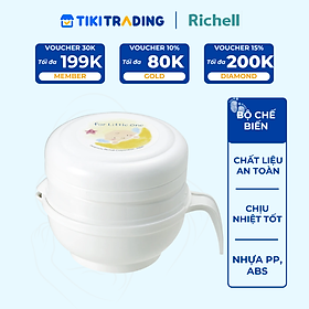Bộ chế biến ăn dặm cho bé kiểu Nhật Richell Baby