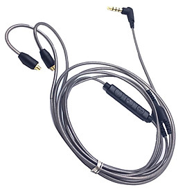 For Shure SE215 SE315 SE425 SE535 SE846 Headphone Cables Mic Volume Control