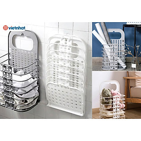 Giỏ Đựng Đồ Gấp Gọn Việt Nhật - Giao màu ngẫu nhiên