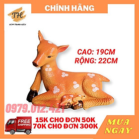 Mua Tượng Nai gốm Bát Tràng dài 22cm