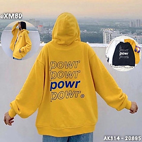 Áo khoác nỉ nam nữ form rộng siêu hot chất nỉ dày dặn siêu đẹp áo khoác jackets thun unisex powr