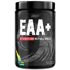 Nutrex EAA+ Hydration, Phục Hồi & Xây Dựng Cơ Bắp, Sức Mạnh, Sức Bền, Bổ Sung 8G Amino Axit Thiết Yếu + BCAA + 1.5G Chất Điện Giải, 30 Lần Dùng