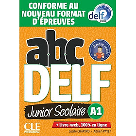 Sách học tiếng Pháp DELF JUNIOR NIV.A1 + LIVRET + CD NELLE EDITION - Hachette