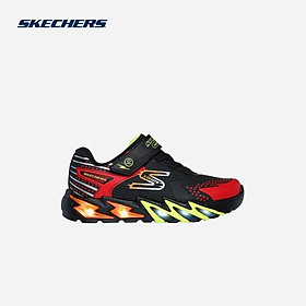 Giày sneaker bé trai Skechers Flex Glow Bolt - 400138L-BKRD