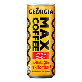 Thùng 24 Lon Cà Phê Georgia Coffee Max Coffee (235ml x 24 Lon)