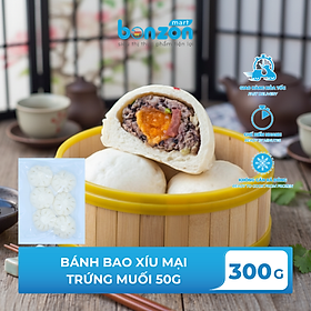 Bánh bao xíu mại trứng muối 300gr