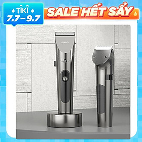 Tông đơ cắt tóc xiaomi RIWA lưỡi thép không gỉ mạnh mẽ, màn hình LED có thể được làm sạch, tiếng ồn thấp