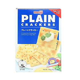 Bánh Meiji Plain Crackers 104g