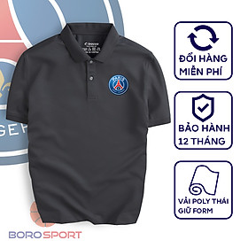 Áo Polo Boro Sport Chất Liệu Vải Poly Thái Giữ Form Thiết Kế Thời Trang Năng Động Paris Saint-Germain