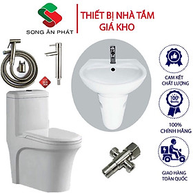 Mua Combo Thiết Bị Vệ Sinh  Bồn Cầu Lavabo Khuyến Mãi 012 – Thiết Bị Nhà Tắm Giá Kho