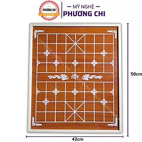 Bàn cờ tướng cao cấp bằng gỗ công nghiệp siêu bền đẹp | Mỹ Nghệ Phương Chi