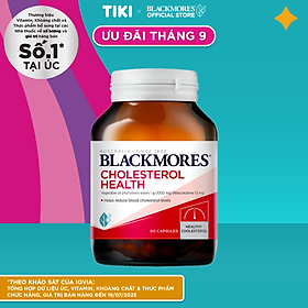 Viên Uống Hỗ Trợ Giảm Cholesterol Ngăn Ngừa Bệnh Tim Mạch Blackmores Cholesterol Health Lọ 60 Viên