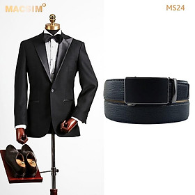 Thắt lưng nam da thật cao cấp nhãn hiệu Macsim MS24 - 115cm