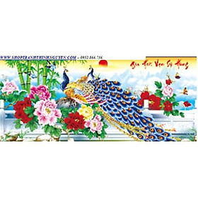 Tranh đính đá gia hòa vạn sự hưng -YN5336
