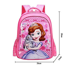 Ba lô học sinh cho bé gái siêu nhẹ, chống nước cao cấp phong cách mới - BEE GEE HS1059