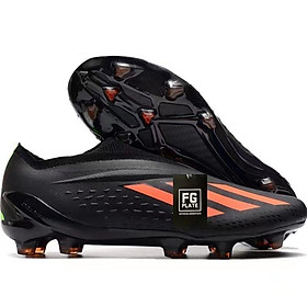 Hình ảnh LLLSYLOVE World Cup Soccer Shoes X Series FG Không dây Dệt kim Không thấm nước Messi Neymar C Roe Professional Training Shoes