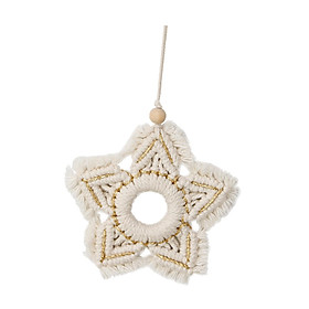 Christmas Hanging Ornament Snowflake Decorative Pendant Charm for Living Room