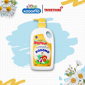 DẦU GỘI TRẺ EM CHIẾT XUẤT TỪ HOA CÚC LA MÃ KODOMO CONDITIONING – 750ML