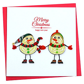 Thiệp Giấy Xoắn Noel Việt Net VN1XM115101E1