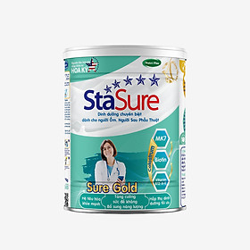 Sữa Bột SURE GOLD_STASURE Dinh Dưỡng Dành Cho Người Ốm, Người Sau Phẫu Thuật (900g)_Nutriplus_SGS456