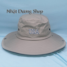 Mũ tai bèo nam size đầu rộng thoải mái nón tai bèo lính vành to được đóng sò cao cấp kết hợp vải cotton
