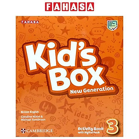 Sách ngoại văn: Kid's Box New Generation - Activity Book With Digital Pack 3