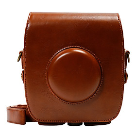 Bao Da Bảo Vệ Máy Chụp Ảnh Lấy Liền Instax SQ1O CASE1002 – Brown – Hàng Nhập Khẩu