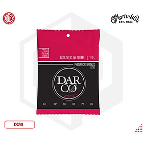 Bộ dây đàn guitar cao cấp Martin Darco 92/8 Acoustic Guitar Strings, Medium — M07-41Y18D230 - Hàng chính hãng