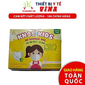 Khẩu Trang Y Tế VN95 Trẻ Em VN NUMBER ONE Combo 5 Hộp , Sản phẩm đạt chứng nhận CE Châu Âu