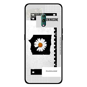 Ốp Lưng in cho Oppo K3 Mẫu Hoa Cúc Nền Giấy 5 - Hàng Chính Hãng