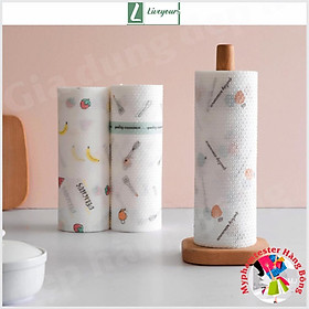 Cuộn giấy lau nhà bếp đa năng, lau tay có thể giặt lại được