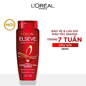 Dầu Gội L'Oreal Paris Bảo Vệ Và Giữ Màu Tóc Nhuộm Elseve Color Protect 7 Weeks Protecting Shampoo 280ml