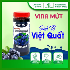 Sinh Tố VINA MỨT (Hũ 650gr) - Vị Trái Cây Tươi Tự Nhiên