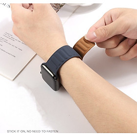 Mua Dây đeo Magnetic Silicone Strap Dành Cho Apple Watch- Hàng chính hãng