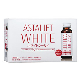 Collagen dạng nước dưỡng trắng chống nắng Astalift Drink Whiteshield(10 lọ x 50ml)