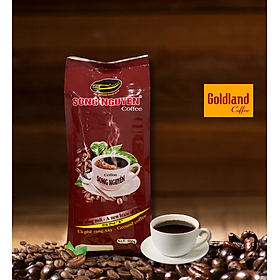 Cà phê Rang Xay Song Nguyên SNT Túi 500g / Cà phê Goldland