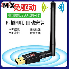 Thẻ Mạng Không Dây USB Mini Cho Máy Tính Để Bàn / Notebook