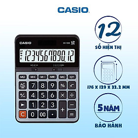 Máy tính Casio DX-120B chính hãng dùng cho cửa hàng, kế toán, văn phòng