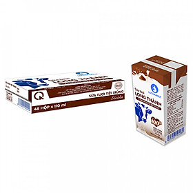 Sữa tươi tiệt trùng Lothamilk socola 110ML thùng 48 hộp