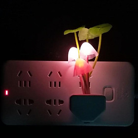 Mua Đèn Ngủ Led Cảm Biến Ánh Sáng Hình Nấm - Đèn Ngủ Cảm Ứng Kiểu Dáng Hình Nấm Sáng Tạo - GDNC0342